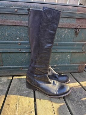 Frye Black Leather Boots